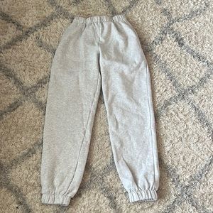 Brandy Melville light grey sweatpants
